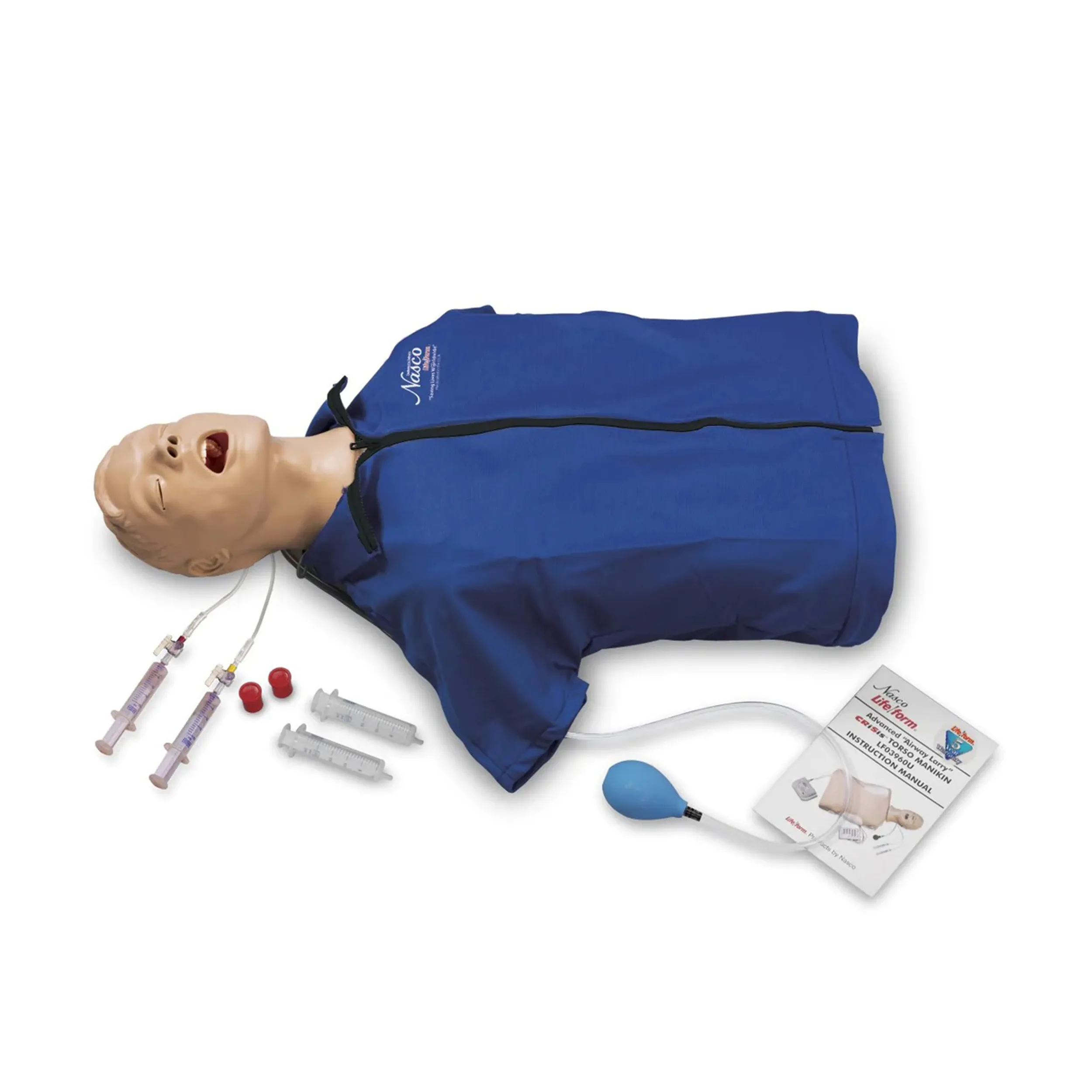Advanced “Airway Larry” Torso With Defibrillation Features