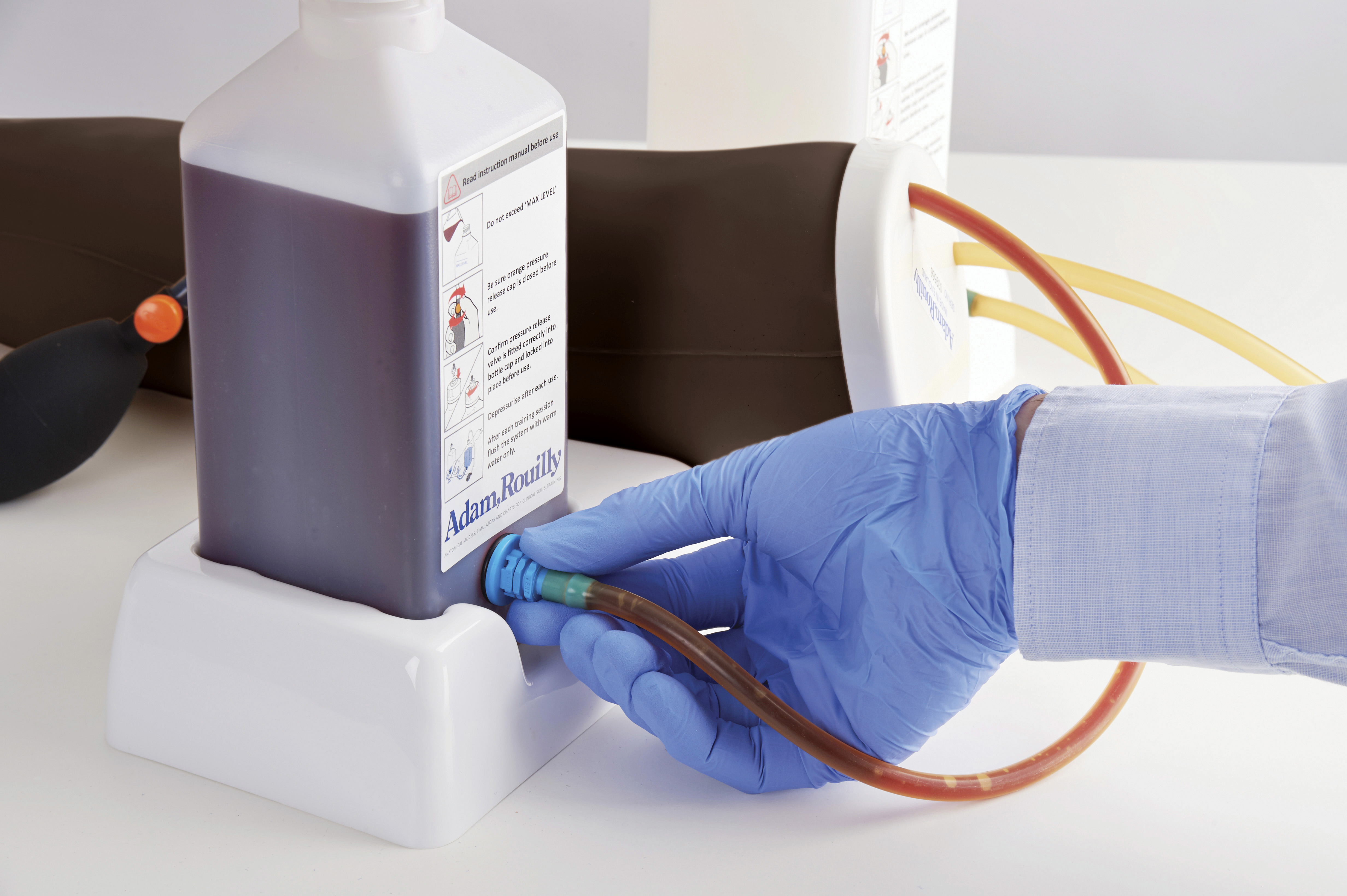 Venepuncture, Cannulation, Infusion & Injection Arm, Dark