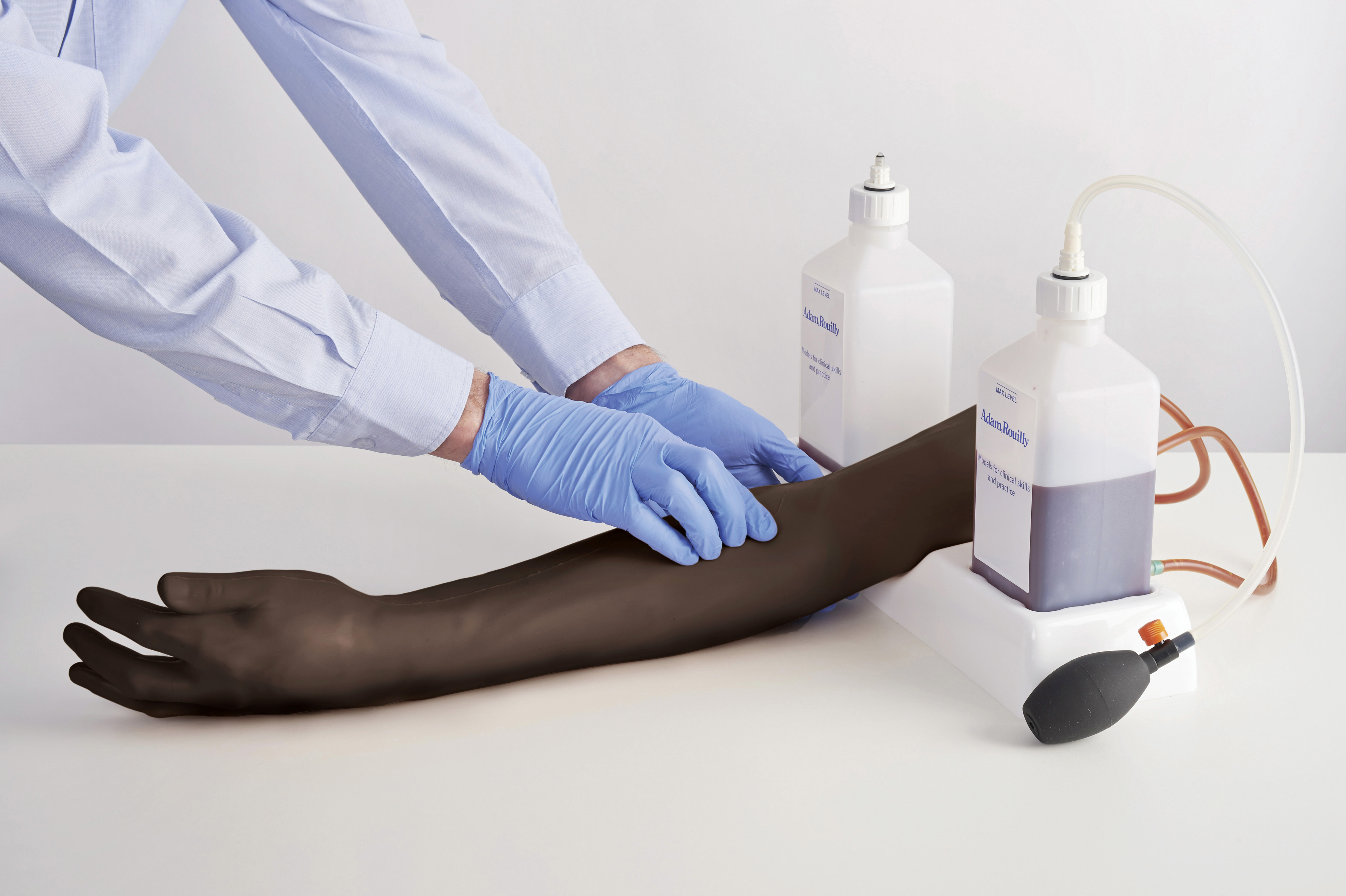 Venepuncture, Cannulation, Infusion & Injection Arm, Dark