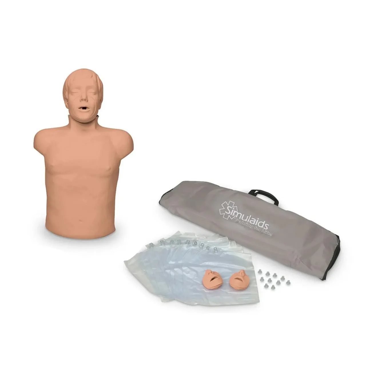 Brad CPR Manikin (with Carry Bag & Kneeling Pads), Light