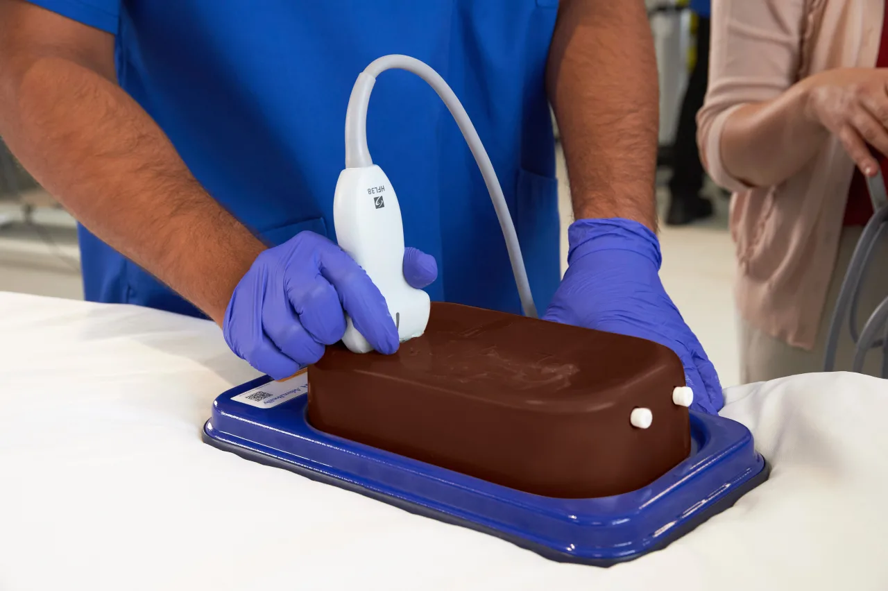 Ultrasound Simulator with 2 Peripheral Veins, Dark