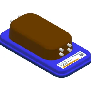 Ultrasound Simulator with 4 Central Lines, Dark
