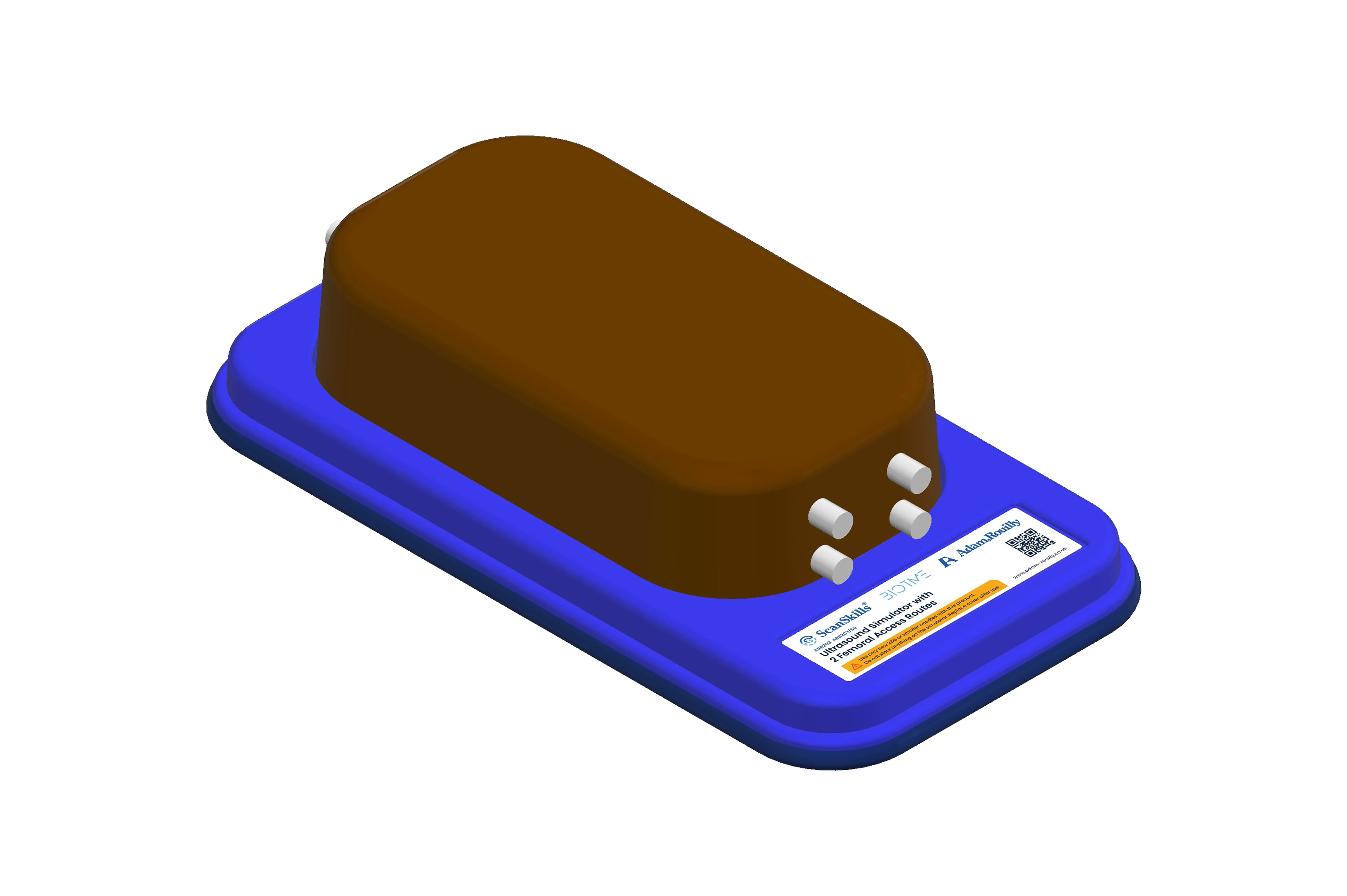 Ultrasound Simulator with 2 Femoral Access Routes, Dark