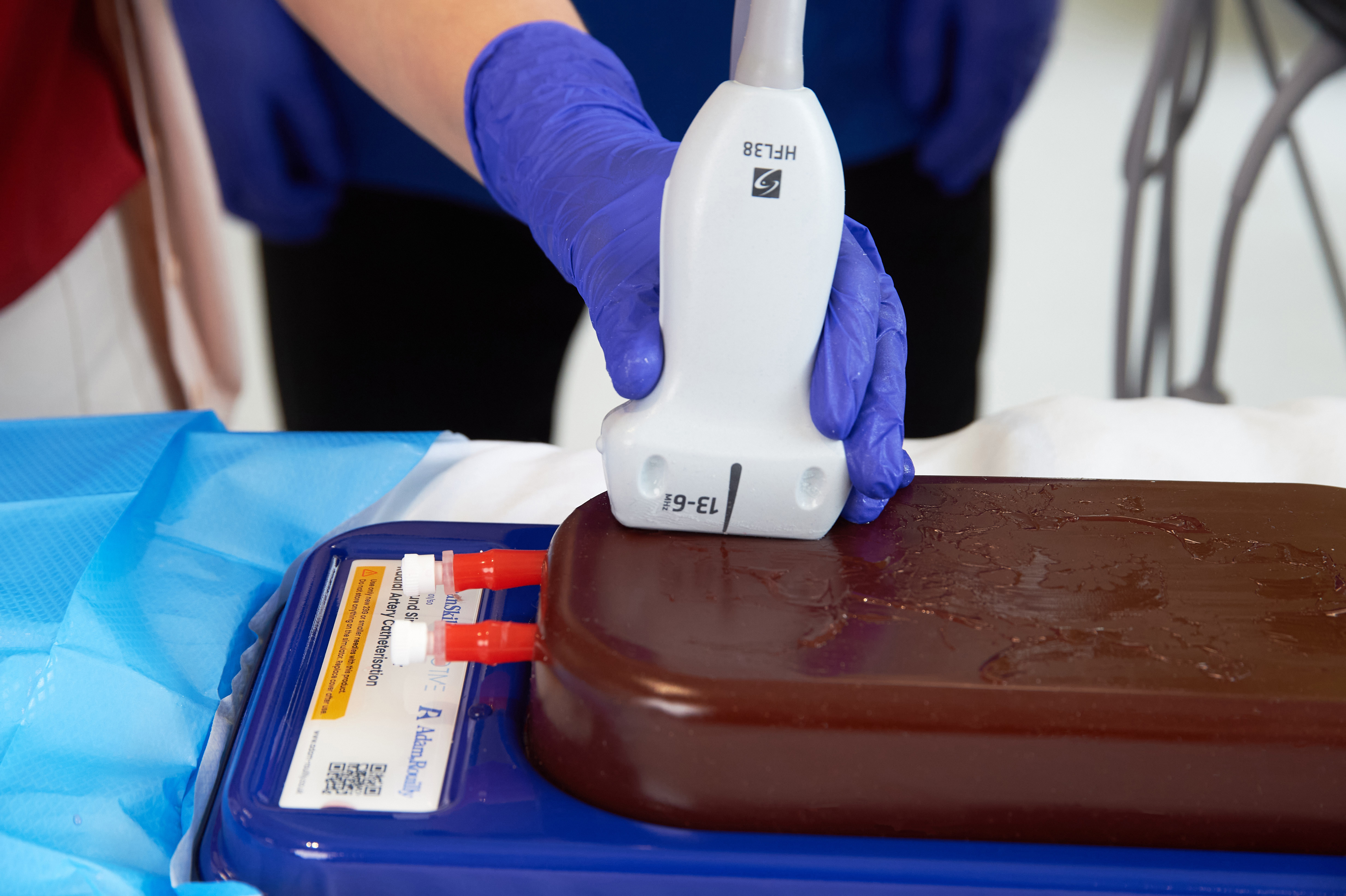 Ultrasound Simulator with 2 Femoral Access Routes, Dark