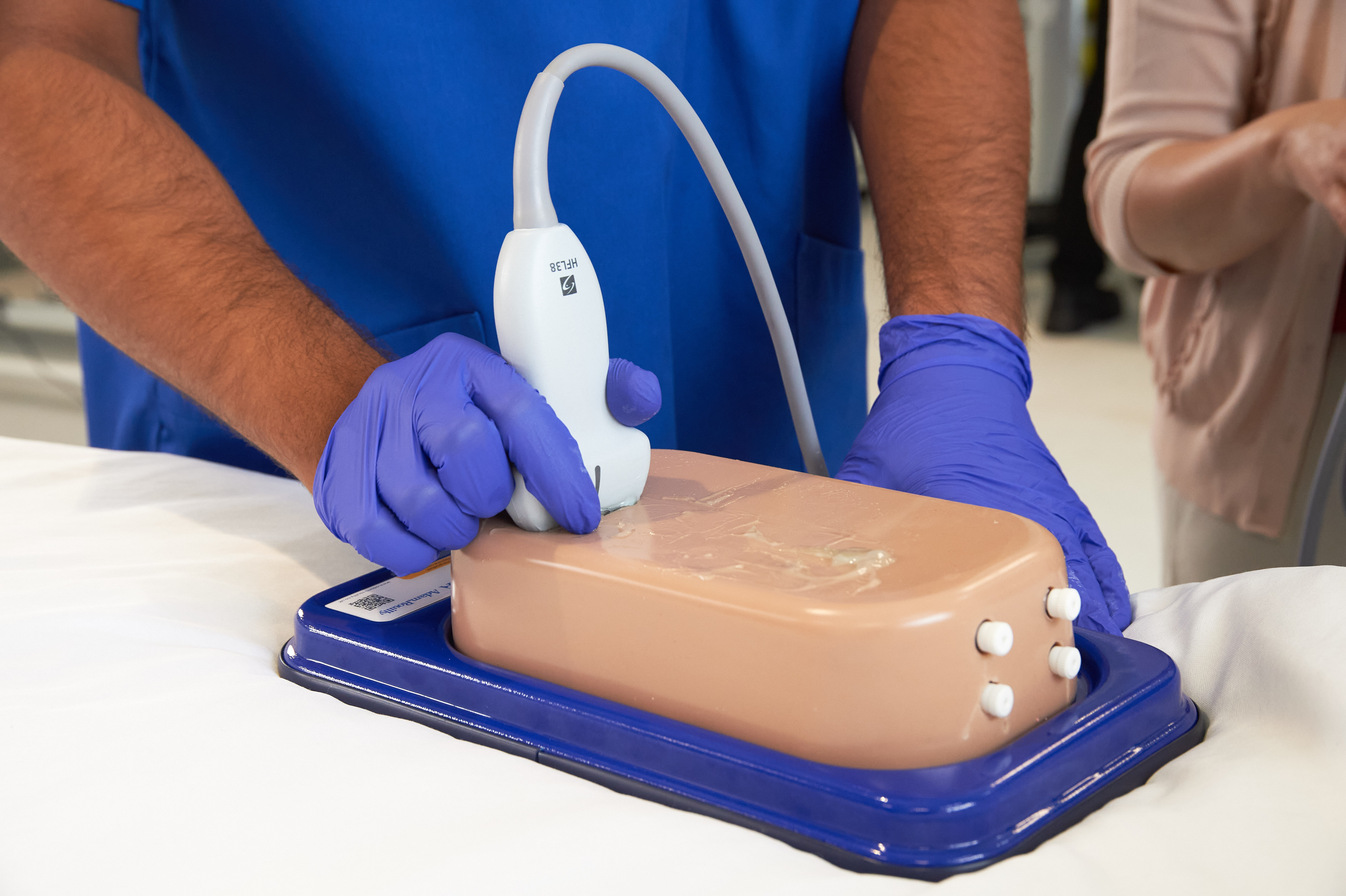 Ultrasound Simulator with 4 Central Lines, Light