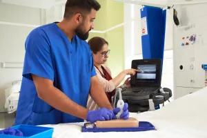 Ultrasound Simulator for Seldinger Technique, Light