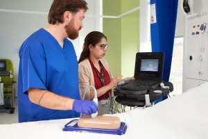 Ultrasound Simulator with Foreign Bodies, Light