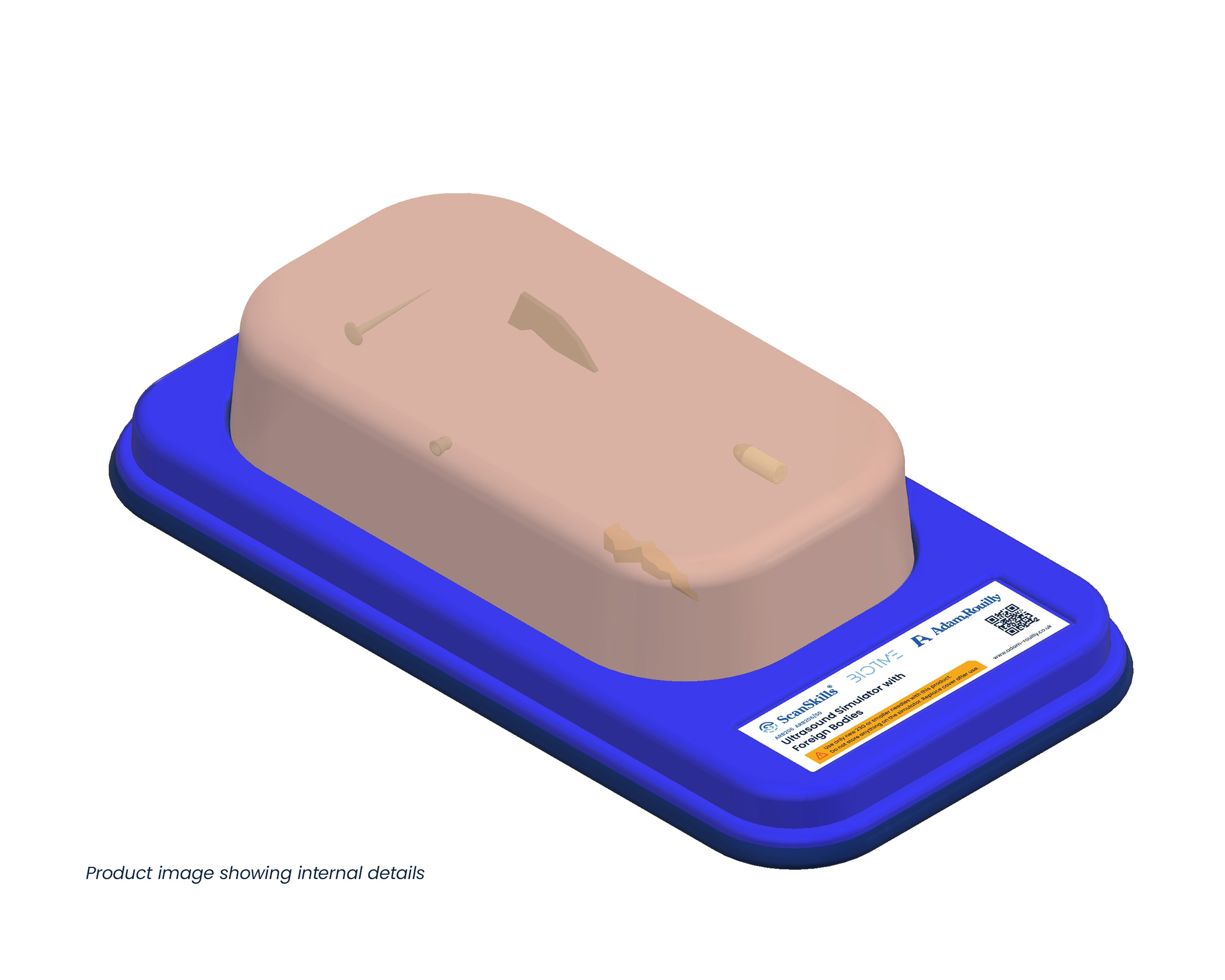 Ultrasound Simulator with Foreign Bodies, Light