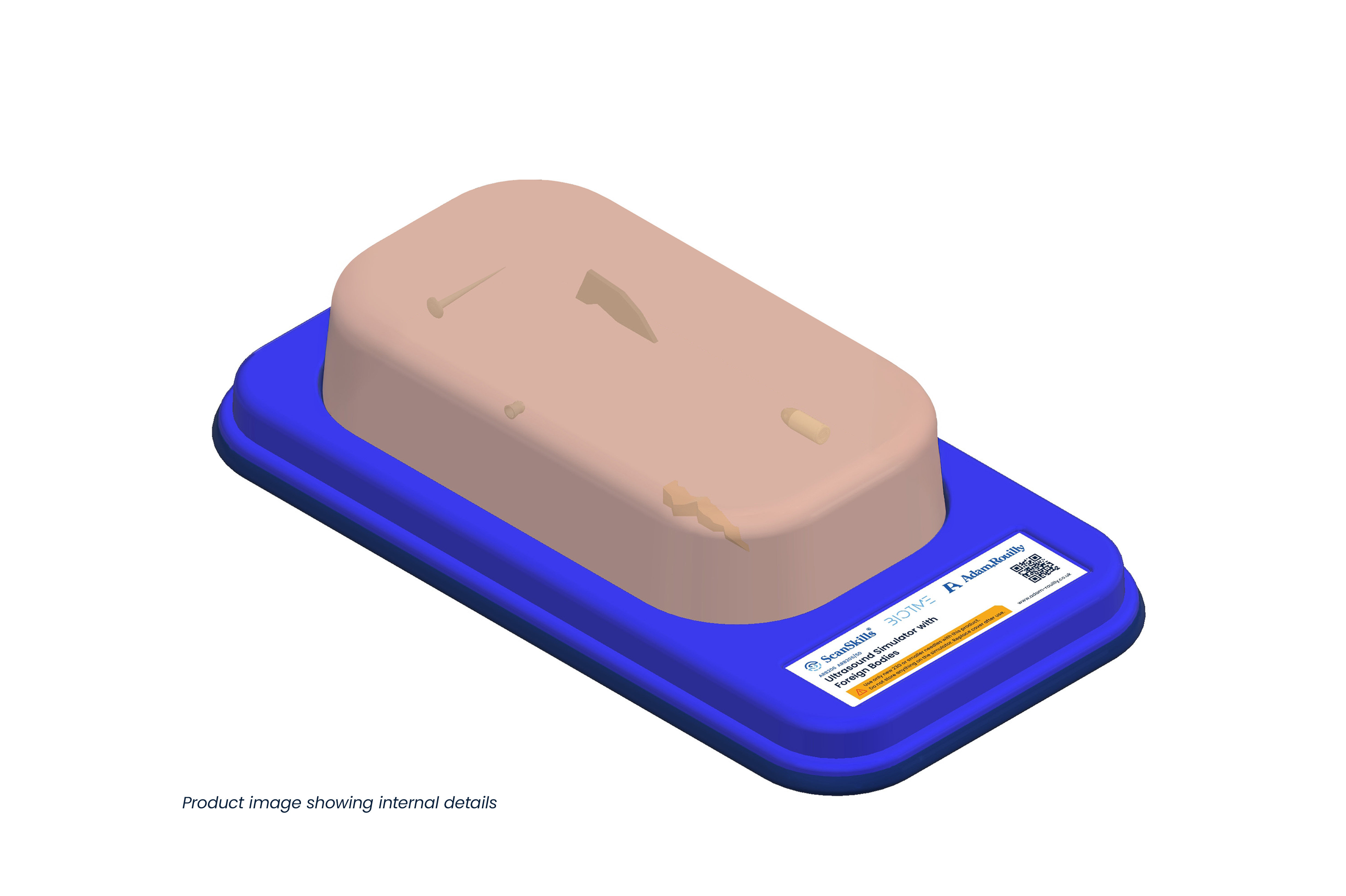 Ultrasound Simulator with Foreign Bodies, Light