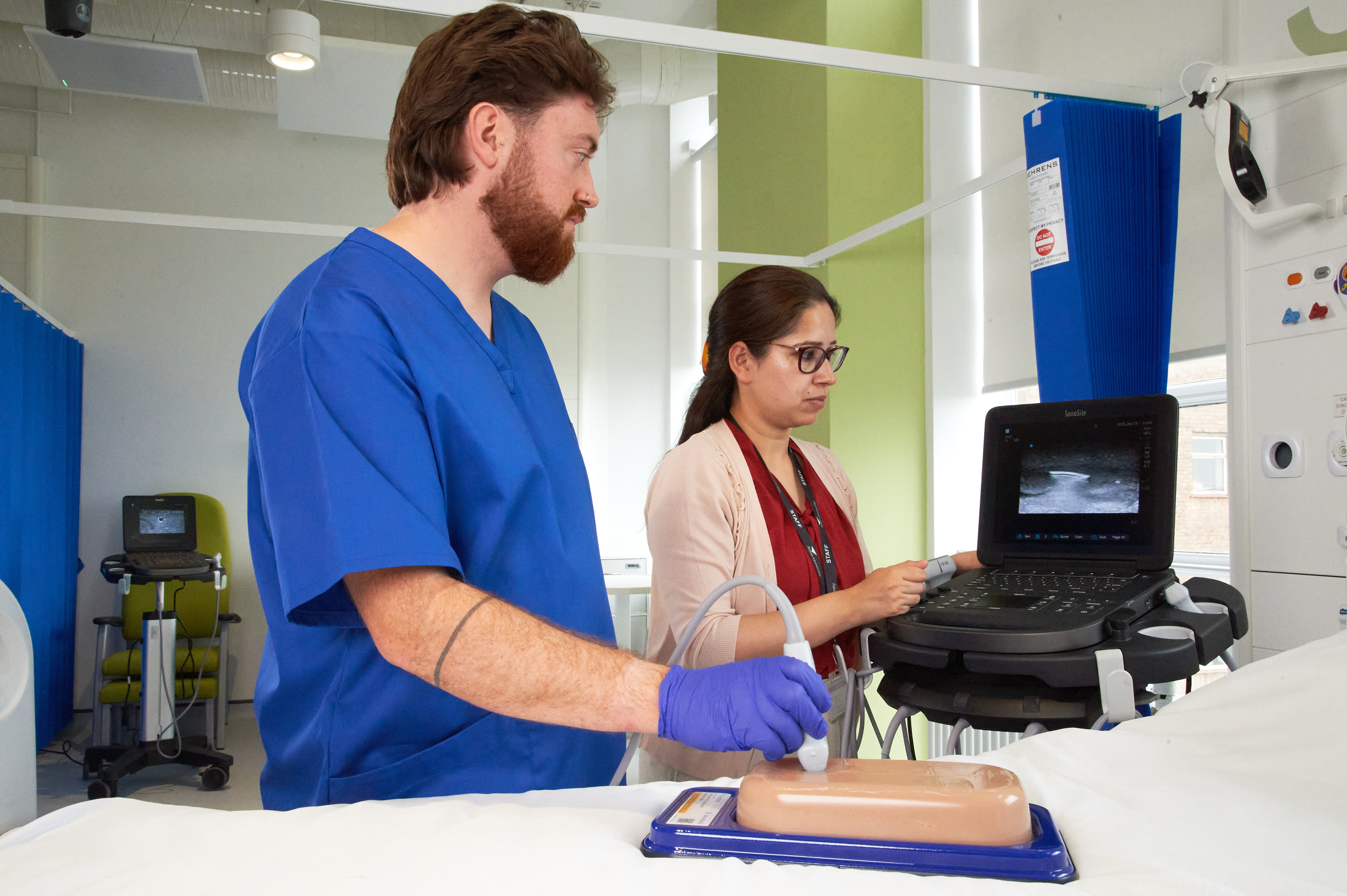 Ultrasound Simulator with Foreign Bodies, Light