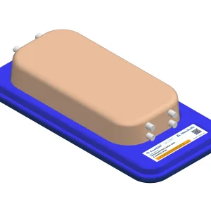 Ultrasound Simulator with 4 Central Lines, Light
