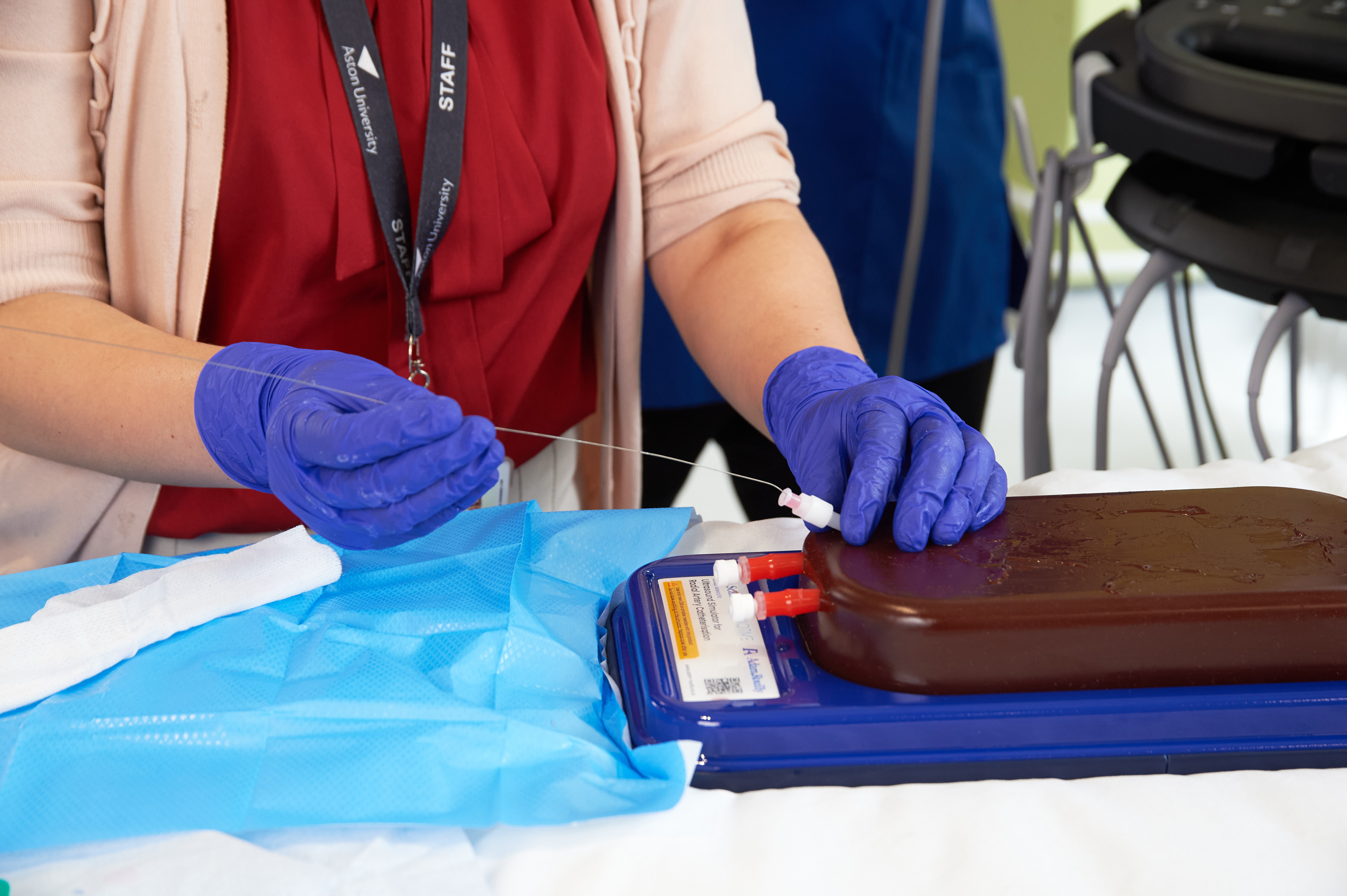 Ultrasound Simulator for PICC Line / Midline/ Seldinger, Dark