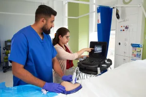 Ultrasound Simulator with Breast Pathologies/Biopsy, Light