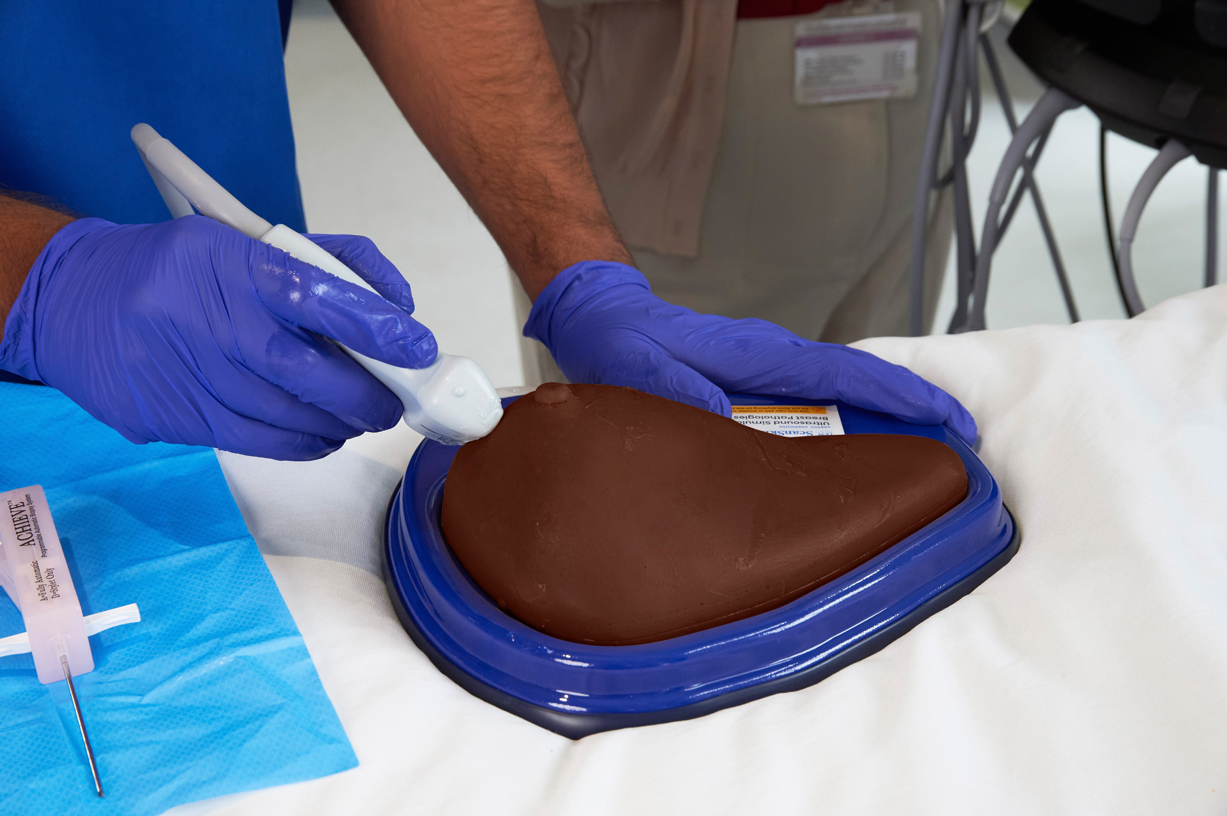 Ultrasound Simulator with Breast Pathologies/Biopsy, Dark