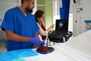 Ultrasound Simulator with Breast Pathologies/Biopsy, Dark