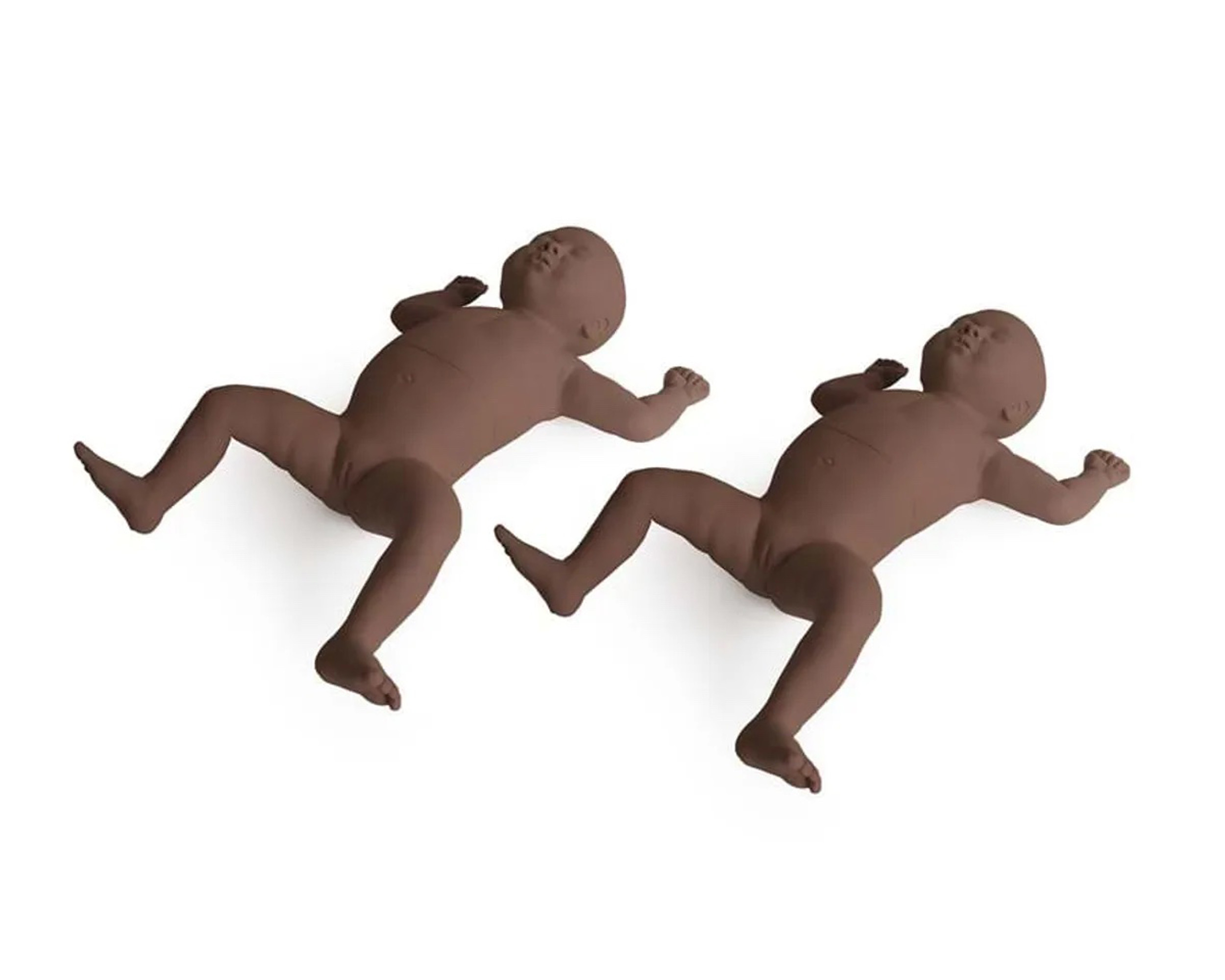 Infant Hip Examination Trainer, Dark (2 Baby Pack)