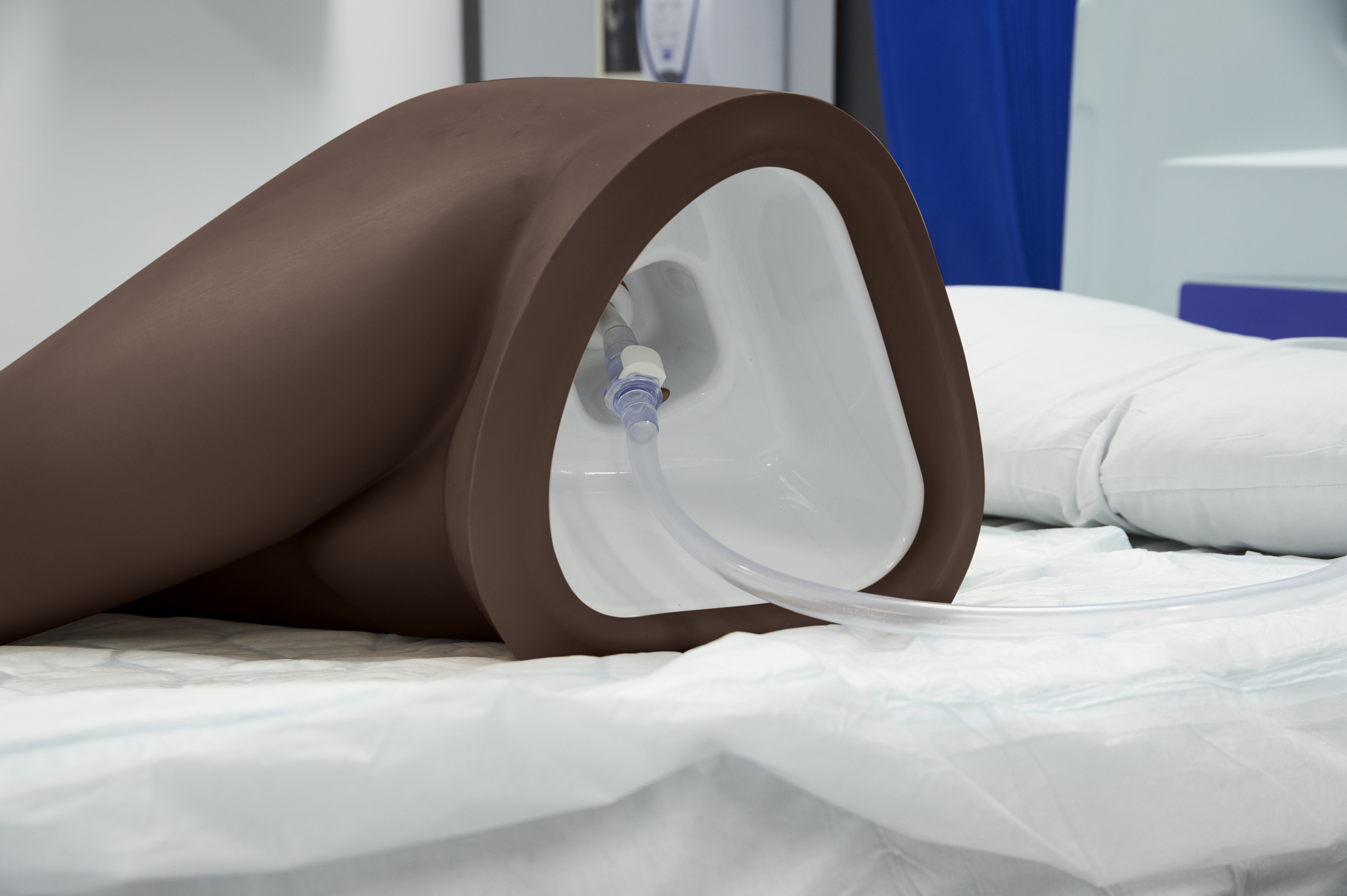 Rectal Examination, Stool Assessment and Enema Training Model, Dark