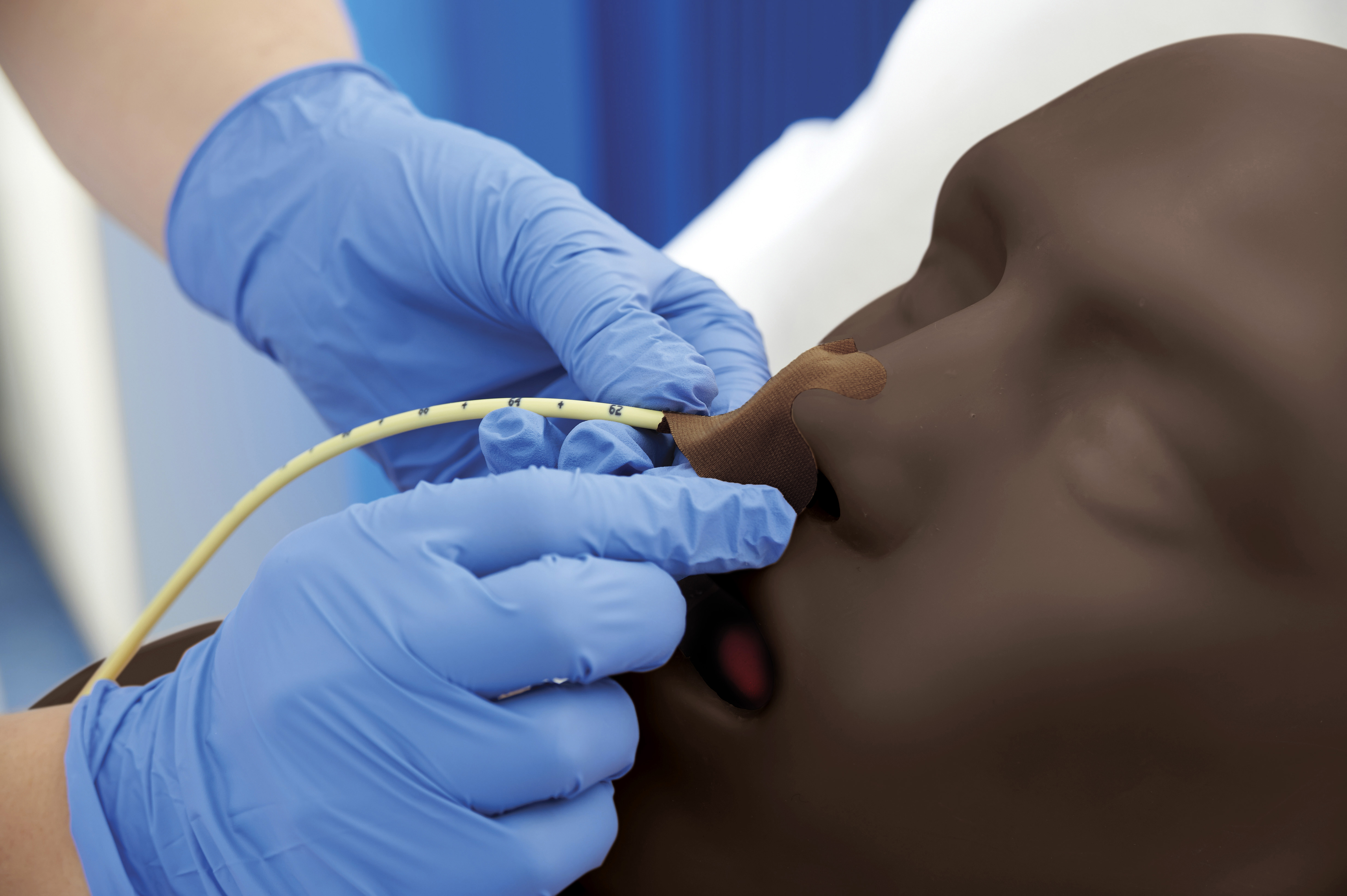 CorMan® - Adult Nasogastric/Nasojejunal Feeding Trainer, Dark