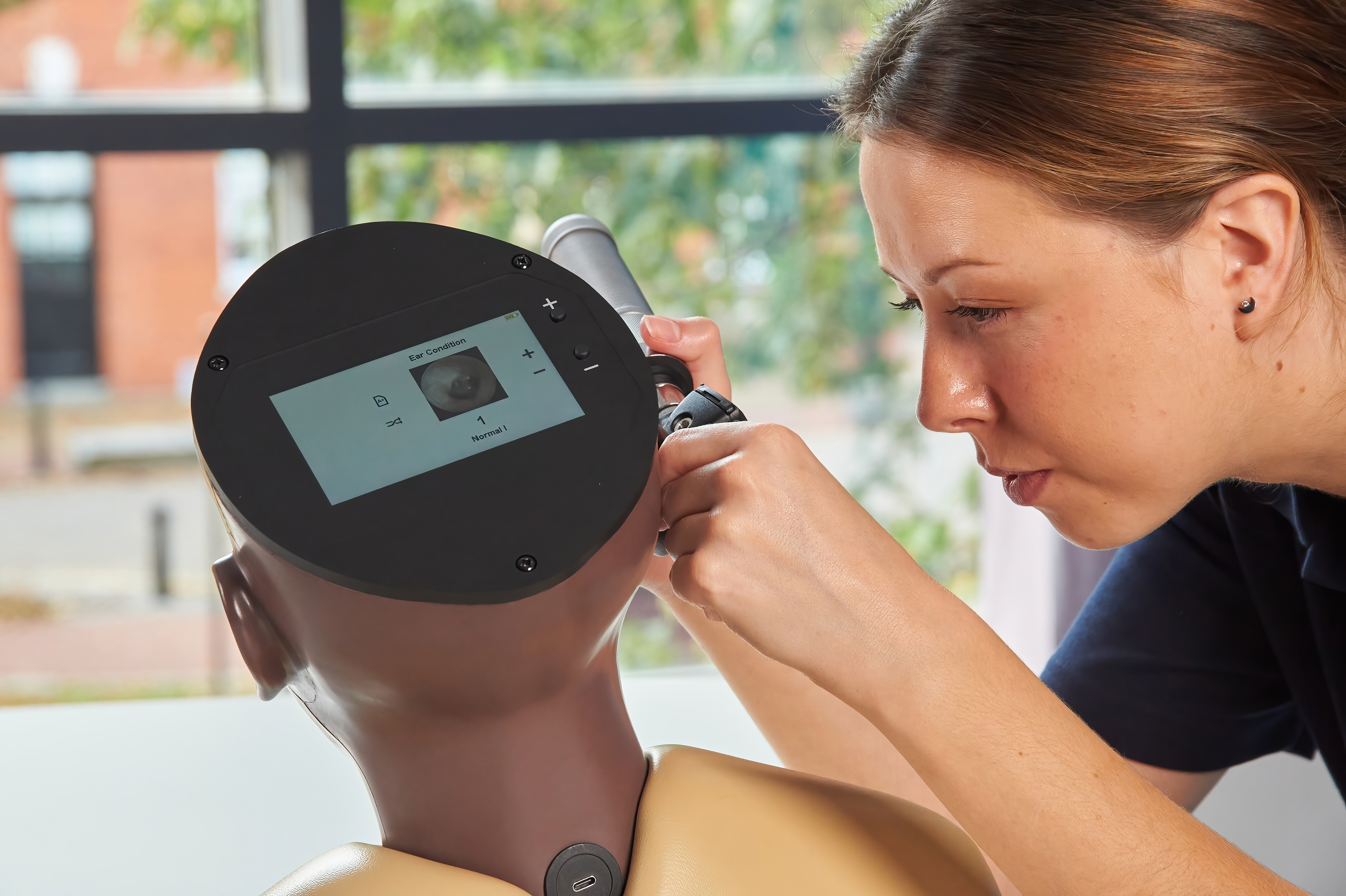 Enhanced Digital Ear Examination Trainer, Dark