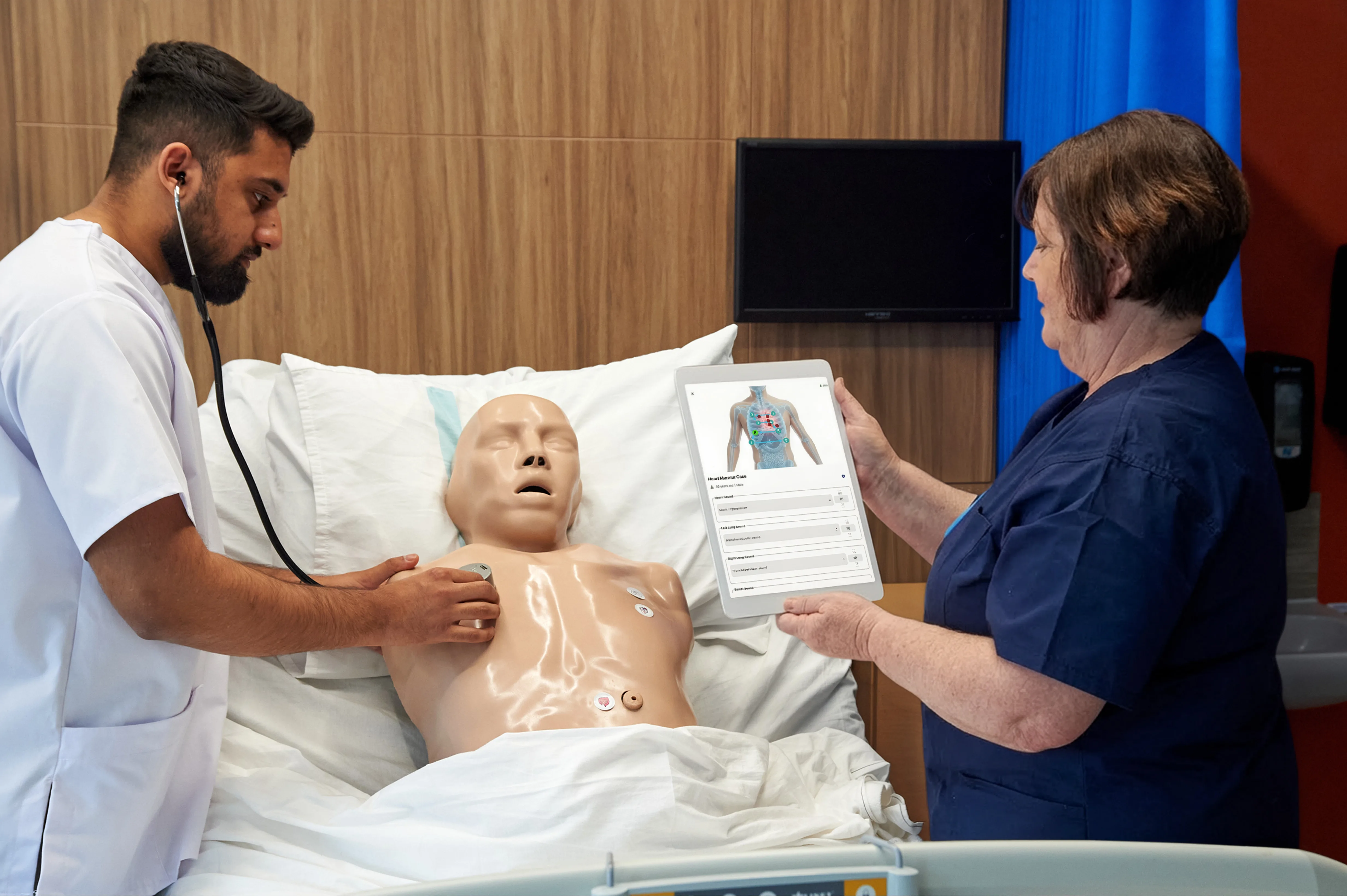 SimClever™ Mobile Auscultation Bundle Pack of 4