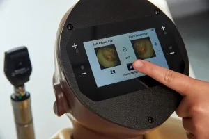 Enhanced Digital Eye Examination/Retinopathy Trainer, Dark