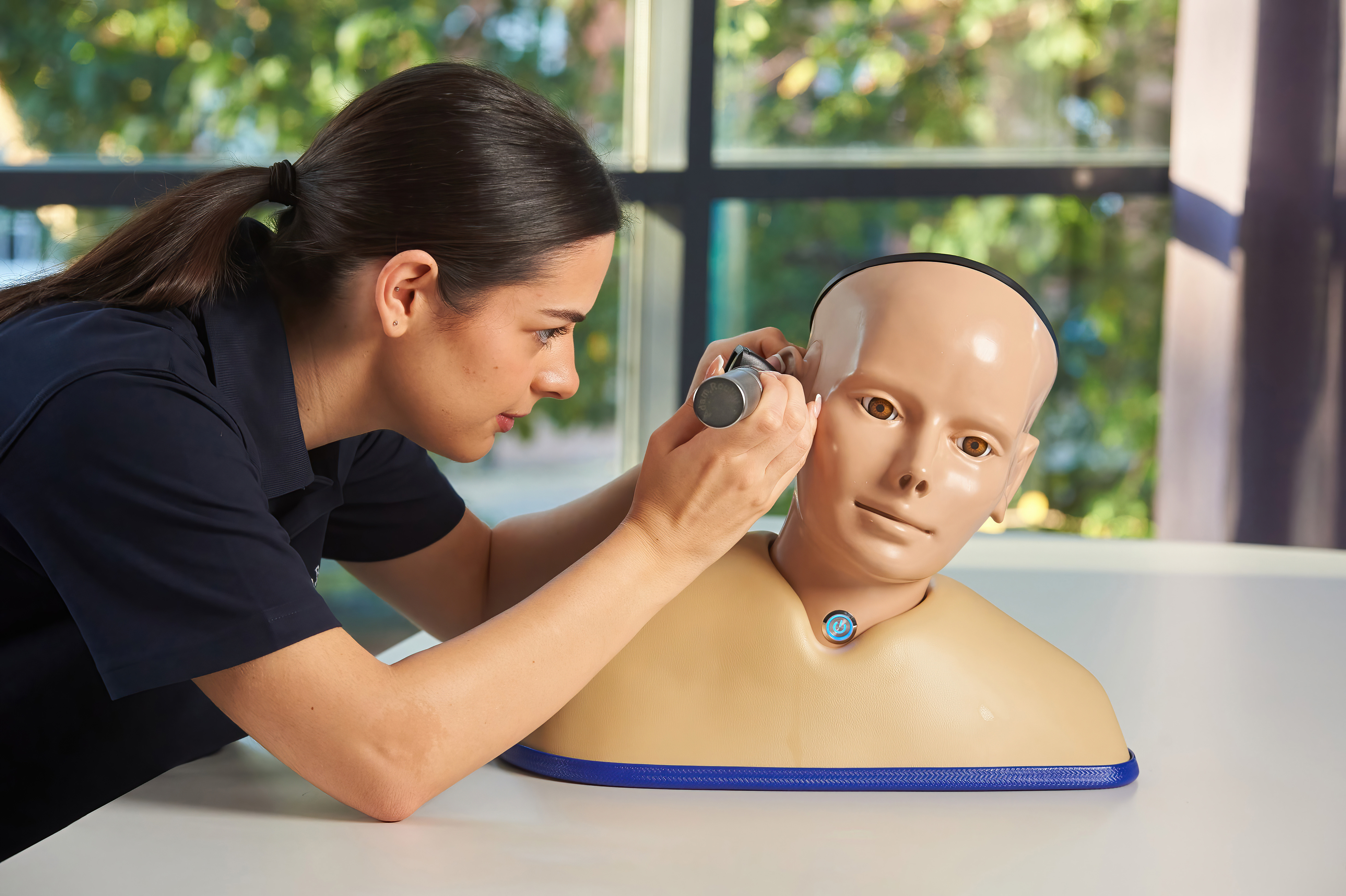 Enhanced Digital Eye and Ear Examination Trainer Set, Light