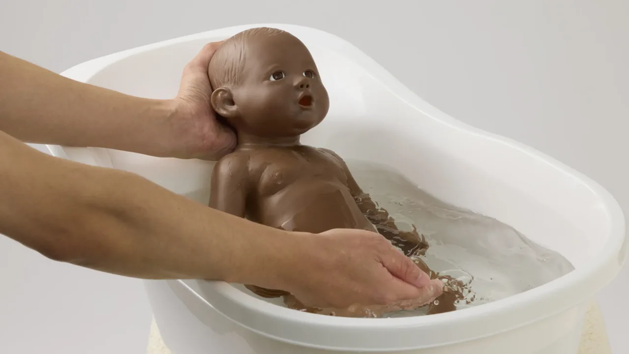 New Born Baby, Male - Dark