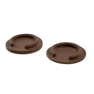 Replacement Round Skin Flap Set of 2, Dark