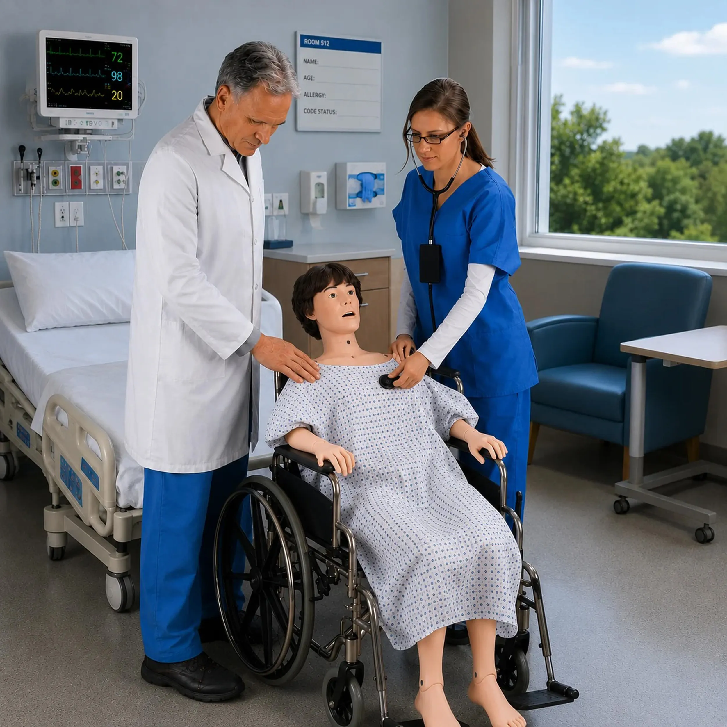 KERi Auscultation Manikin 2.0, Light