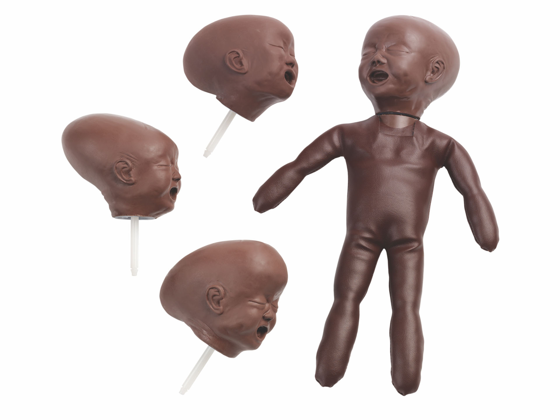 Fetal Doll With Four Heads, Dark