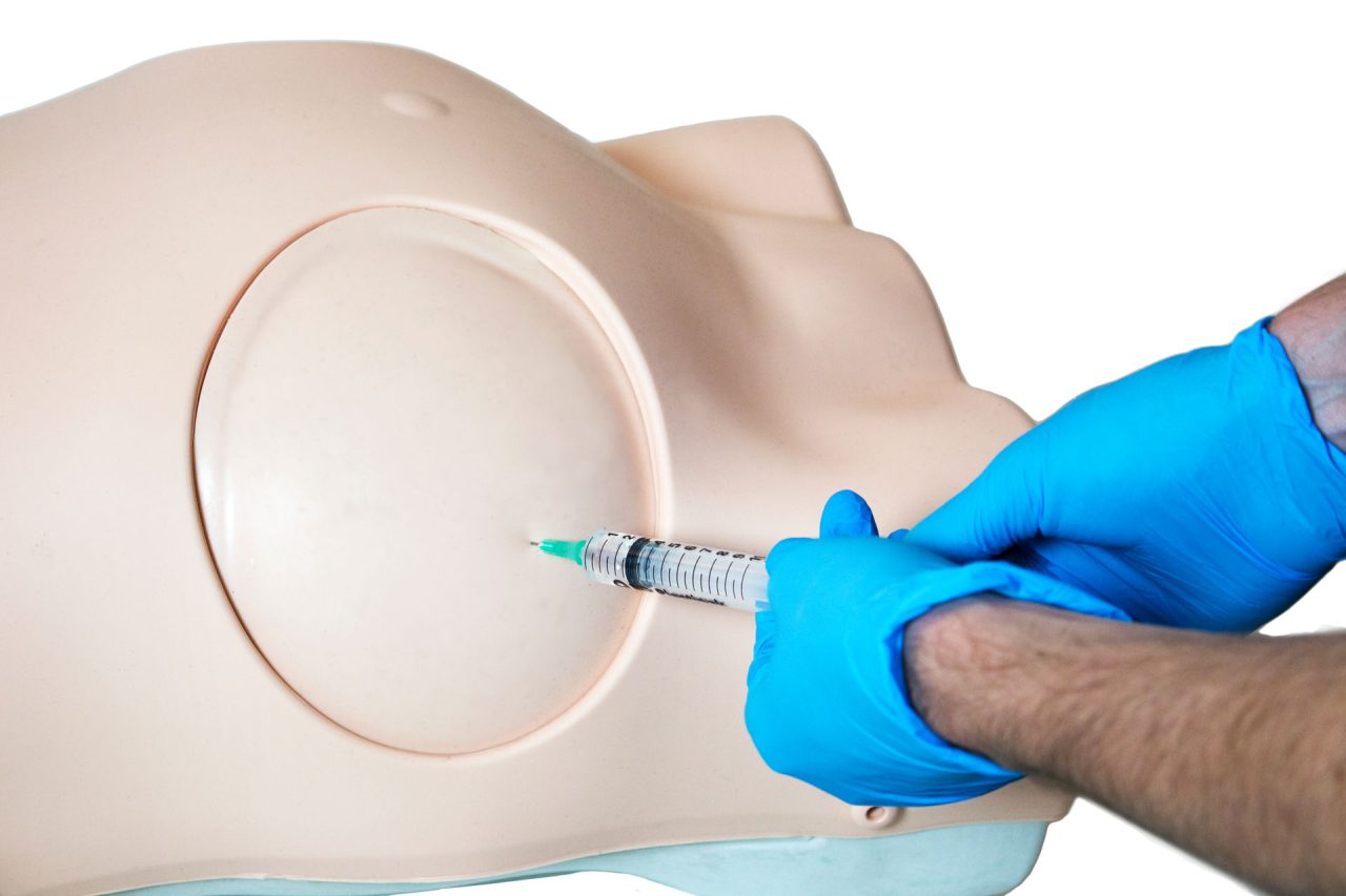 Paracentesis Trainer, Light