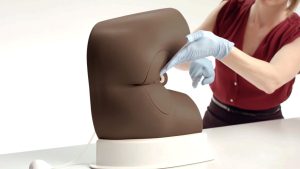 Advanced Male Rectal Examination Trainer, Dark