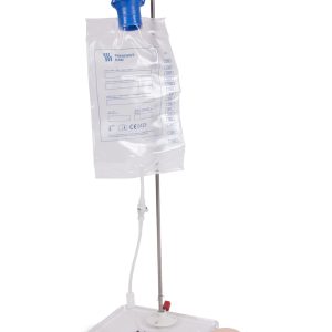 Blood Giving Set With Blood Bag, Luer Lock Tube Adapter and Metal Stand With Base