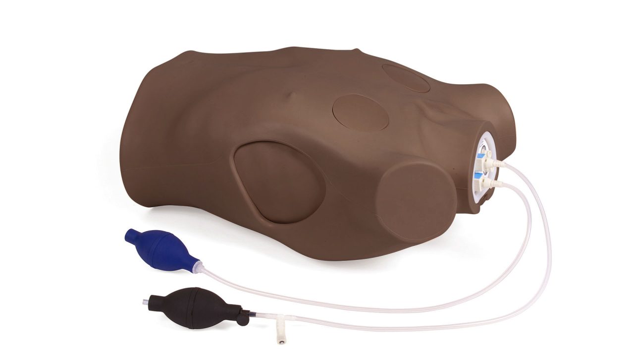 Chest Drain & Needle Decompression Trainer, Dark