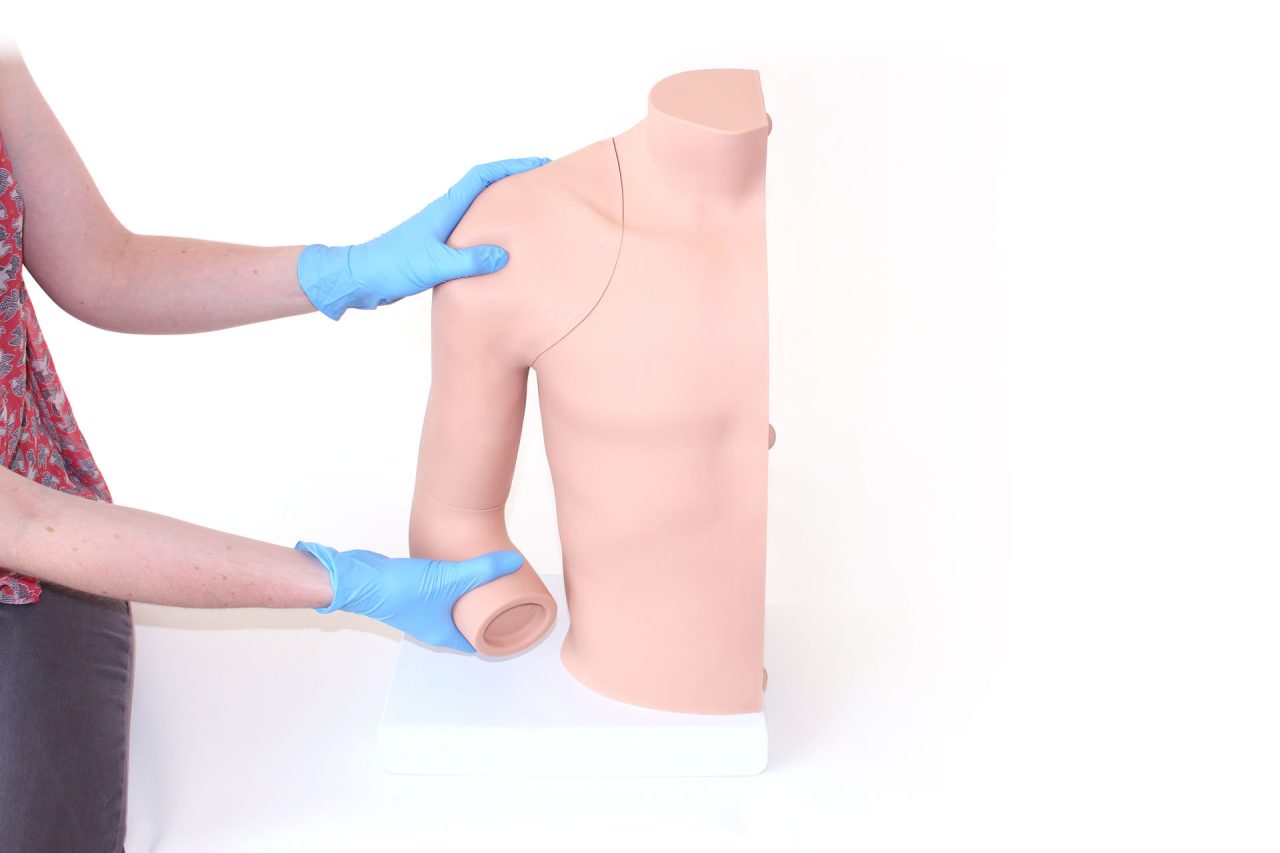 Shoulder Injection Trainer Palpation Guided with Android Tablet, Light