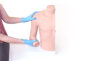 Shoulder Injection Trainer Palpation Guided with Android Tablet, Light