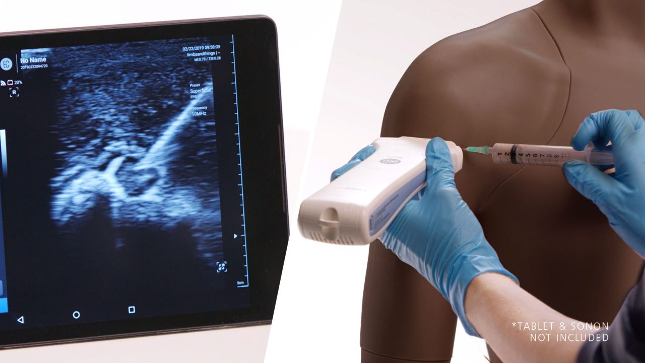 Shoulder Injection Trainer Ultrasound Guided, Dark