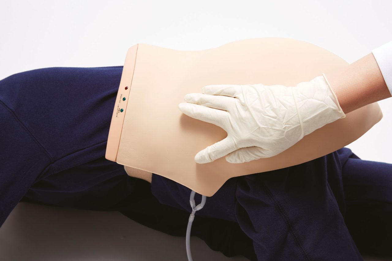 Wearable Buttockmate Type 2 - Intramuscular Injection Simulator, Light