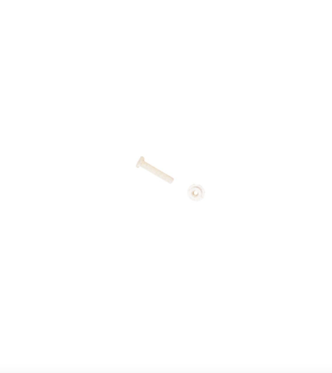Plastic Screw M 6 X 30 With Plastic Bolt