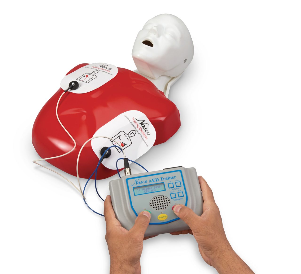 AED Trainer with Basic Buddy CPR Manikin