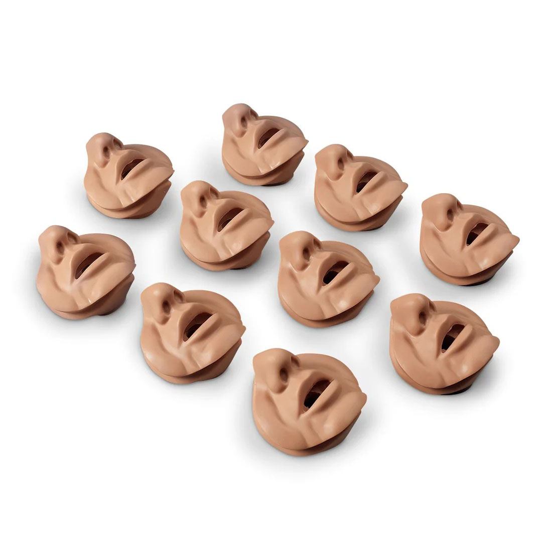 Nose/Mouth Pieces, Light (Pack of 10)