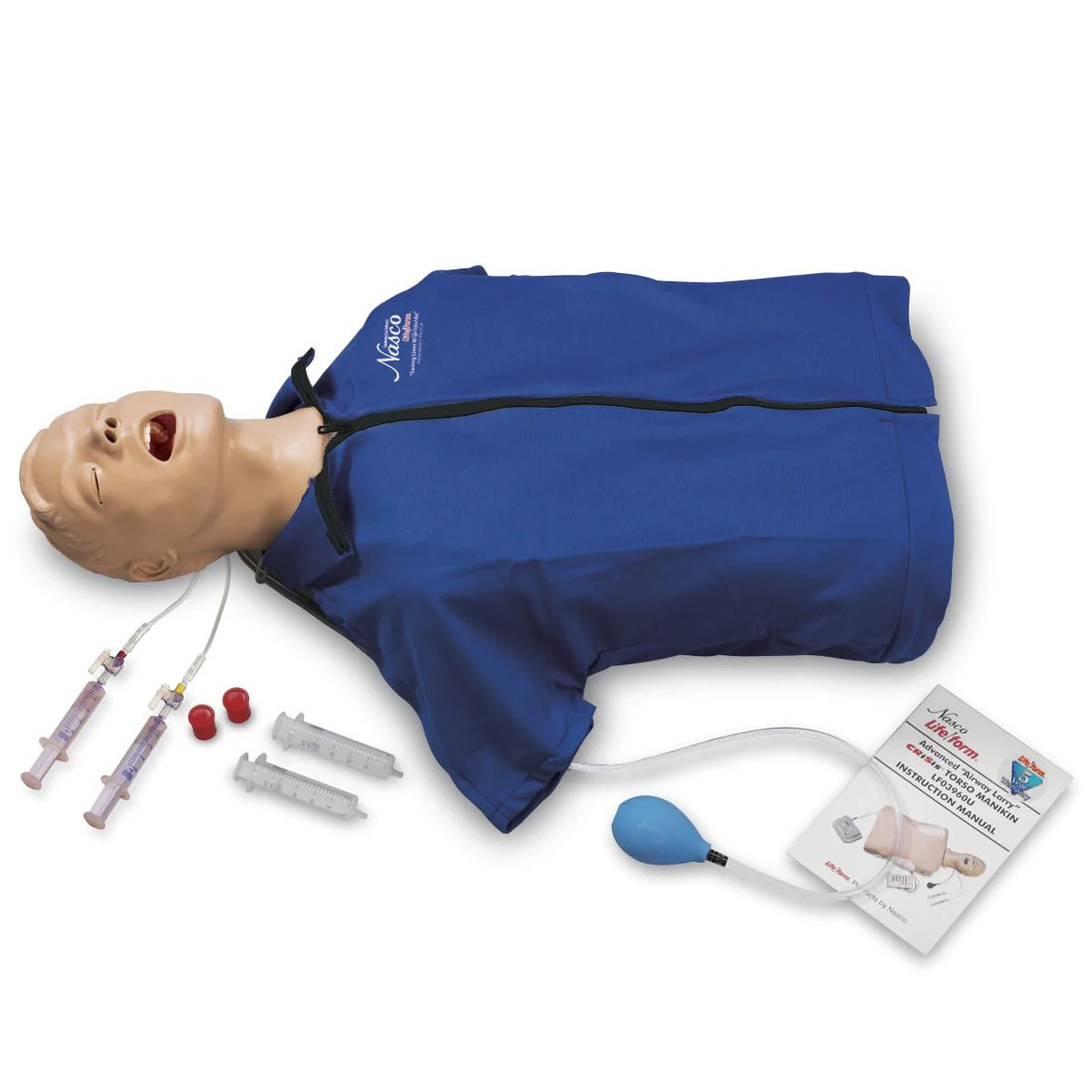 Advanced “Airway Larry” Torso With Defibrillation Features