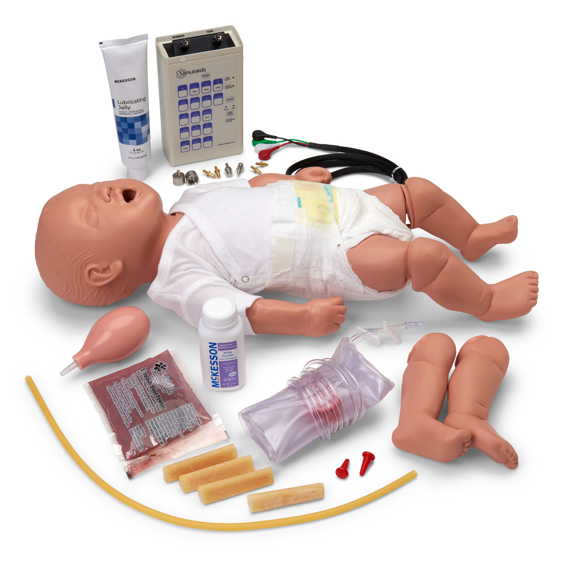 Paediatric ALS Trainer With Interactive ECG Simulator