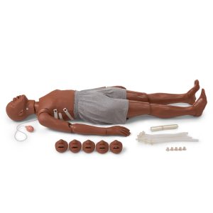 Full Bodied CPR/Trauma Manikin, Dark