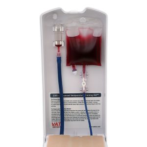 Advanced Four-Vein Venepuncture Training Aid, Dark